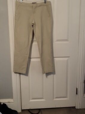 Tommy Hilfiger Classic Beige Ankle Pants